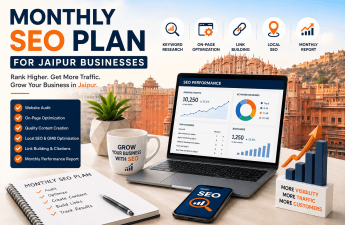 Monthly SEO Plan for Jaipur Businesses